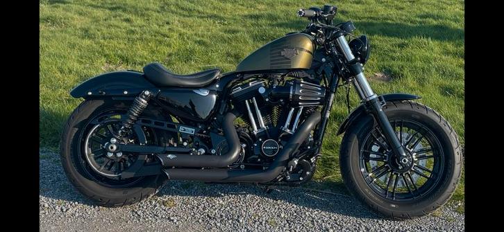 Harley Davidson 48, slechts 5931km gekeurd voor verkoop!, Motos, Motos | Yamaha, Particulier, Chopper, 2 cylindres, Enlèvement