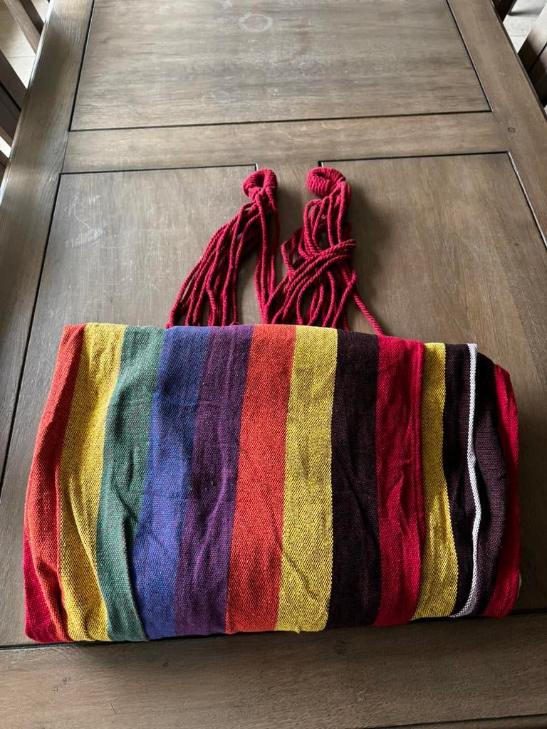 Hangmat stof, Jardin & Terrasse, Hamacs, Enlèvement, Comme neuf, Une personne