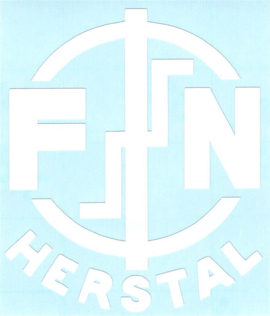 FN Herstal sticker #6, Motoren, Accessoires | Stickers, Verzenden