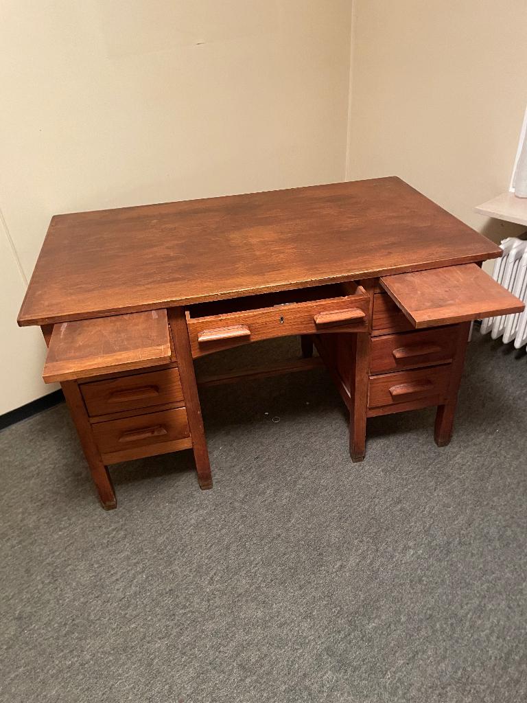 Bureau, Classique, Enlèvement, Utilisé, Bois