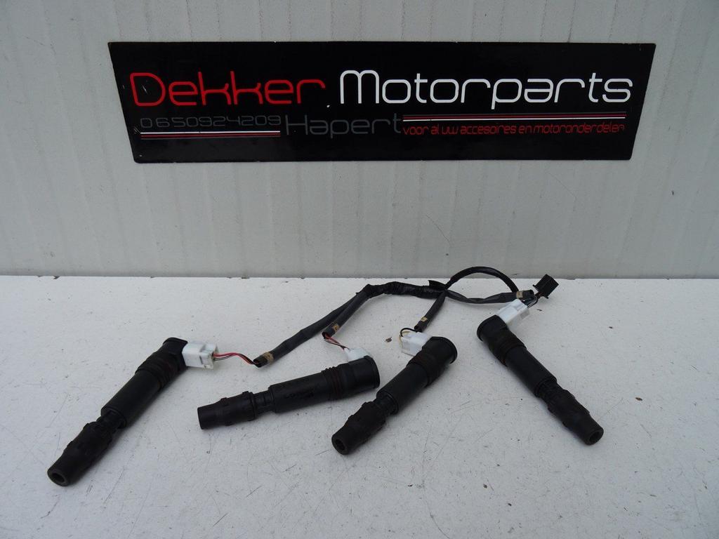 4x Bobine Bobines Bougiedoppen Honda CBR600F 1999-2000 PC35, -, Utilisé, -, -