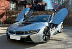 BMW i8 e-Drive, Auto's, Automaat, Leder, Vierwielaandrijving, Zilver of Grijs