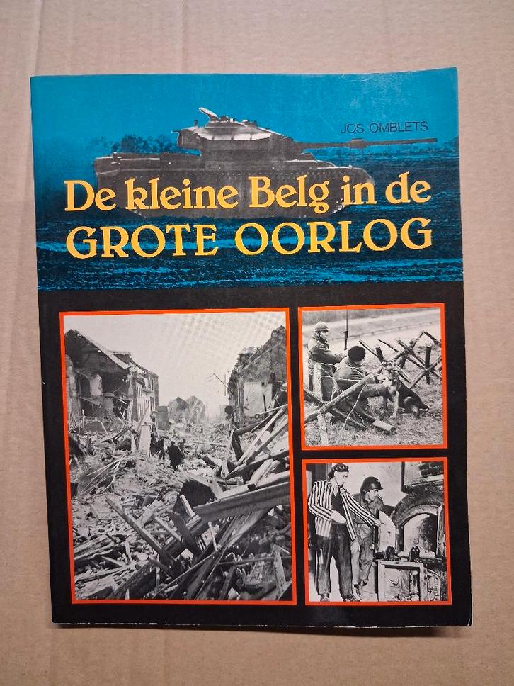 livre de guerre = petite grande guerre belge, Collections, Objets militaires | Général, Armée de terre, Enlèvement ou Envoi