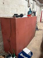 Mazout ton goeie staat met pomp bij, Ophalen, Zo goed als nieuw