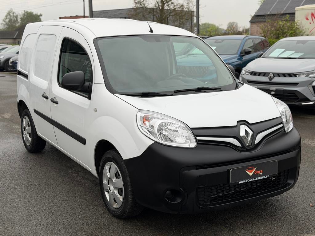 Renault kangoo 3pl 1ste eig. lichte vracht airco + keuring, Auto's, Bluetooth, Euro 6, Renault, Bedrijf