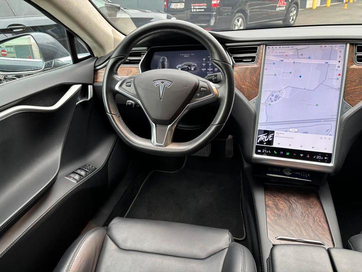 Tesla S   *83000km* topstaat !, Auto's, Tesla, Particulier, Model S, Elektrisch, Berline, 5 deurs, Automaat, Zilver of Grijs, Zwart
