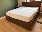 Bed, Malm Ikea, Brun, Enlèvement, Utilisé, 200 cm