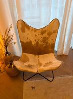 Butterfly chair in koeienhuid – designstoel, Ophalen, Gebruikt, Design
