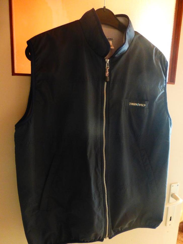 Mouwloos jack van Tribord, gevoerd, T:L/XL, Kleding | Dames, Bodywarmers, Zo goed als nieuw, Blauw, Ophalen of Verzenden