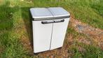Afvalcontainer voor 2 zakken, Tuin en Terras, Ophalen, Zo goed als nieuw, Kunststof, Containerberging