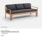 Fauteuil Canapé de jardin extensible LA REDOUTE modèle Aliza, Jardin & Terrasse, Enlèvement, Utilisé, Bois