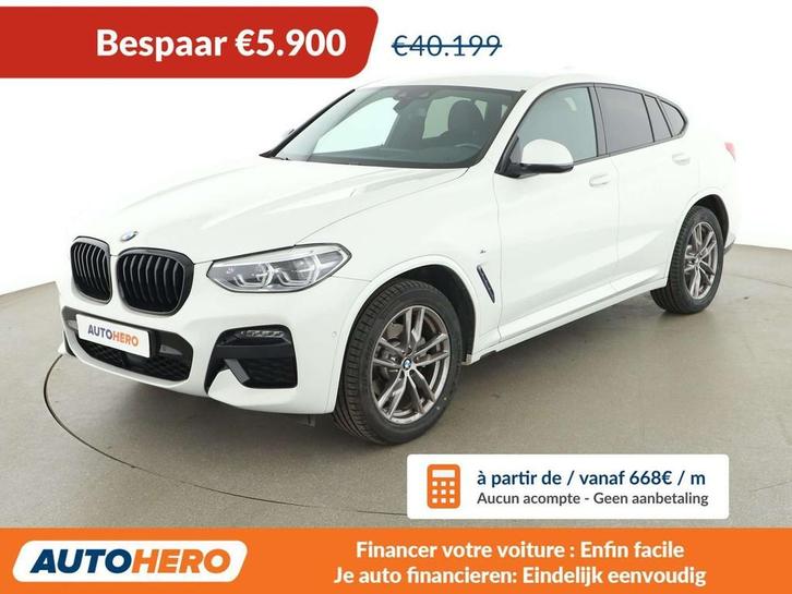 BMW X4 xDrive 20d M Sport (bj 2021, automaat), Auto's, BMW, Te koop, X4, 4x4, ABS, Adaptive Cruise Control, Airbags, Airconditioning