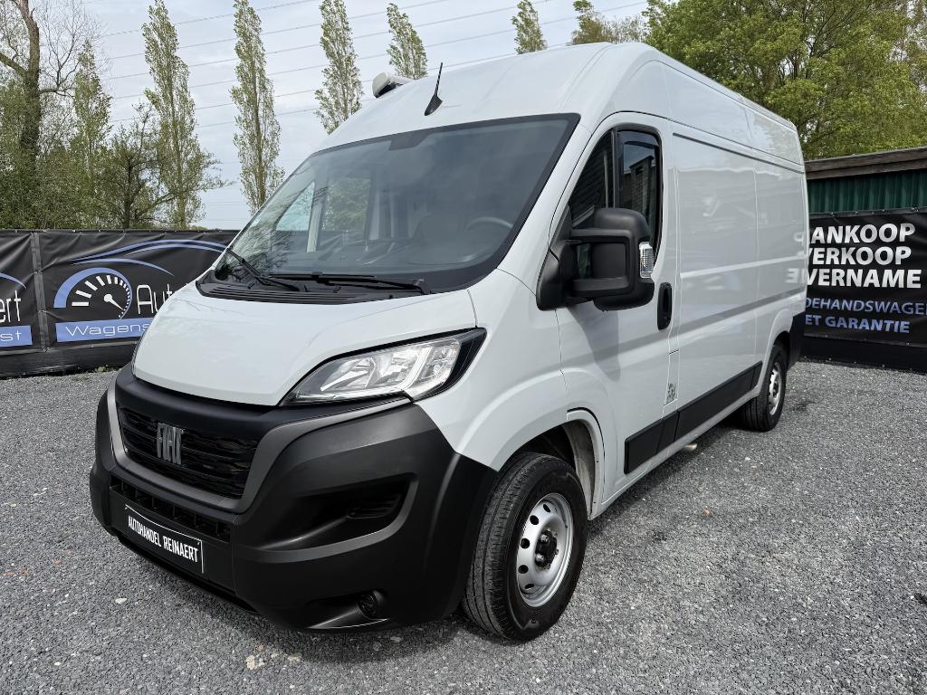 Fiat Ducato 2.2JTD, 2023, 25.000km, AC, Navi, Camper+ Keur, Autos, Camionnettes & Utilitaires, Entreprise, ABS, Fiat, Diesel, Carnet d'entretien