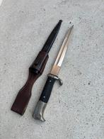 Wo2 Duitse bajonet met frog, Verzamelen, Ophalen of Verzenden