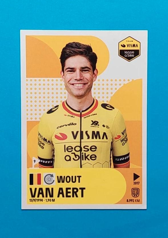 Autocollant Wout Van Aert Panini Tour de France 2025, Collections, Autocollants, Neuf, Sport, Enlèvement ou Envoi