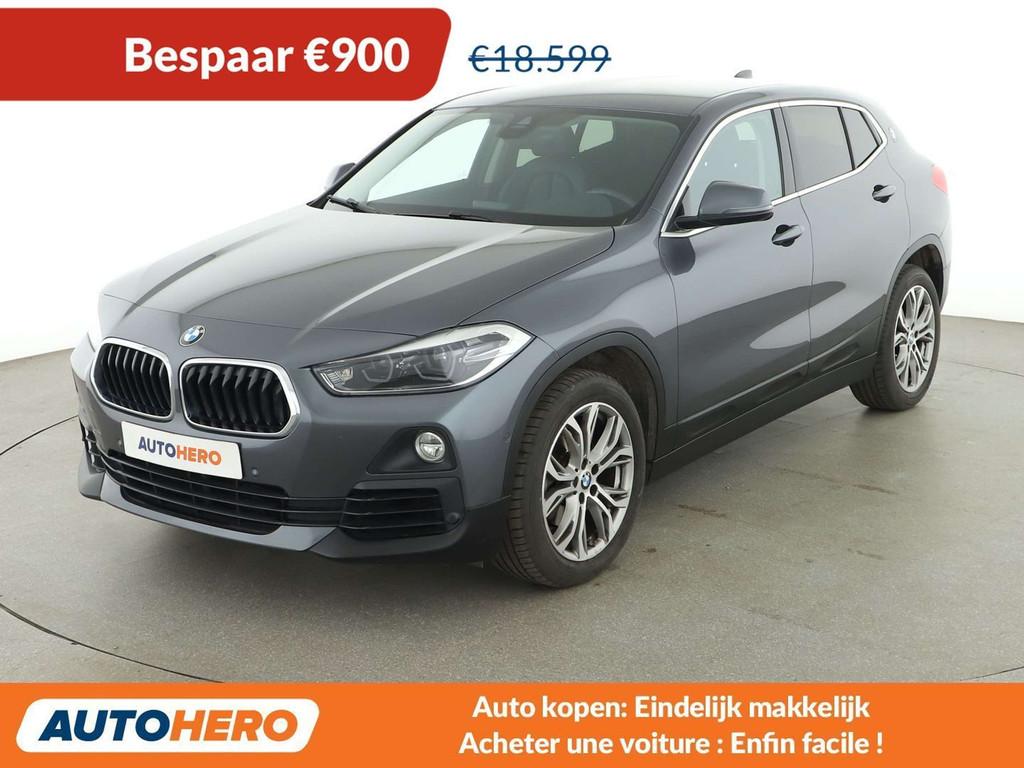BMW X2 sDrive 18i (bj 2019, automaat), Gebruikt, Leder, https://public.car-pass.be/vhr/7fa463a8-18c2-4230-8f8e-e2fb559f85d4, 5 zetels