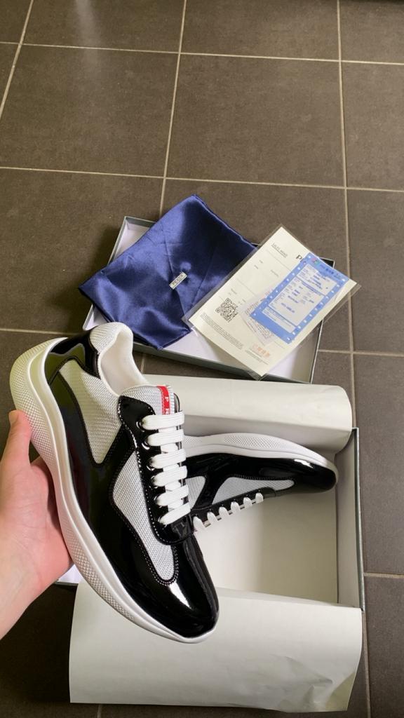 Prada America's Cup, Kleding | Heren, Schoenen, Ophalen of Verzenden, Zo goed als nieuw, Wit, Sneakers