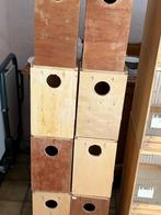 Nestkast grote parkieten, Dieren en Toebehoren, Ophalen, Gebruikt, Hout, Broedkooi of Kweekkooi