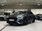Audi E-Tron 50 Sportback Quattro S-Line - Garantie, Autos, Entreprise, Entretenue par le concessionnaire, Noir, 5 places