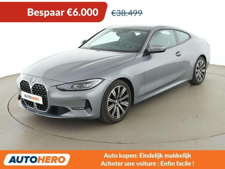 BMW 4 Serie 420 420i (année de construction 2023), Autos, BMW, Achat, Série 4, ABS, Airbags, Air conditionné, Android Auto, Apple Carplay