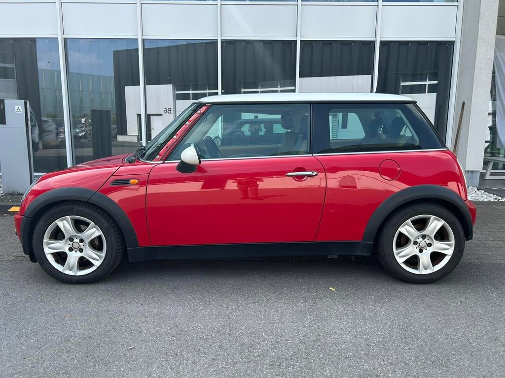 Mini Cooper 1.6i, Auto's, Mini, Beige, Leder, Bedrijf, Lederen bekleding