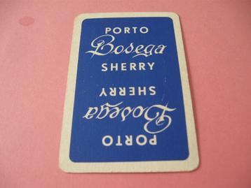 1 losse speelkaart Porto Bodega sherry (128)