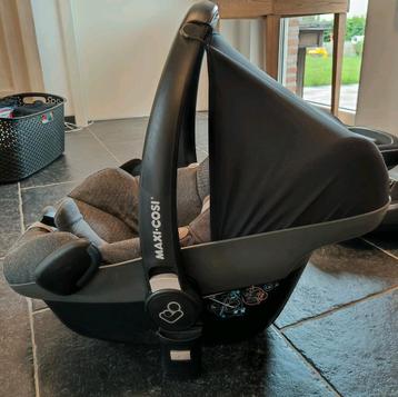 Maxi-Cosi Pebble + zomerhoes Quax, Enlèvement, Utilisé, Maxi-Cosi, Isofix