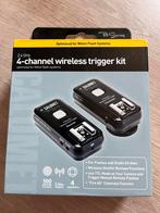 4-channel wireless trigger kit, Comme neuf, Enlèvement ou Envoi