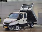 Iveco Daily 35S16 Driezijdige Automaat Kipper Dubbel Cabine, Automaat, Stof, Gebruikt, Euro 6