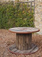 Grote bobijn, Ophalen, Gebruikt, Rond, Hout