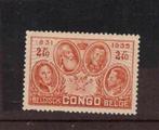 postzegels belgie  belgisch congo nr 188 xx, Postzegels en Munten, Orginele gom, Ophalen of Verzenden, Zonder stempel, Postfris
