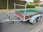 Aanhangwagen dubbelasser, Ophalen, Zo goed als nieuw