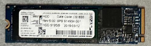 Toshiba XG5 NVMe SSD 512 GB, Computers en Software, Harde schijven, Zo goed als nieuw, Laptop, Intern, SSD, Overige aansluitingen