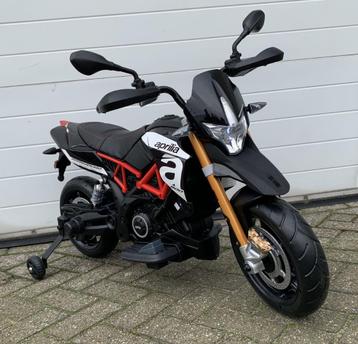 Kinder Motor Aprilia Dorsoduro 900 12v motor Leer / MP3 AUX beschikbaar voor biedingen