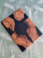 Tapasplank pokerstijl - olijfhout en epoxy, Ophalen of Verzenden, Nieuw, Rechthoekig, Hout