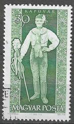 Hongarije 1963 - Yvert 1580 - Klederdracht en Kunst  (ST), Postzegels en Munten, Postzegels | Europa | Hongarije, Verzenden, Gestempeld