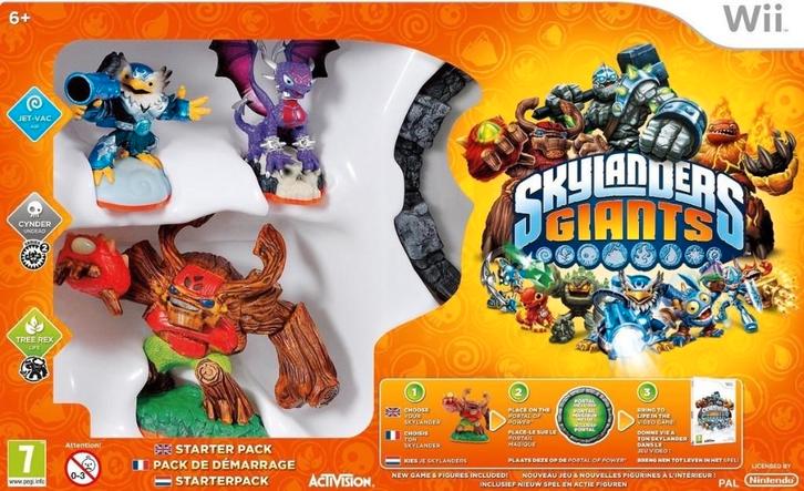 Skylanders Giants Starter Pack (avec 5 figurines !), Consoles de jeu & Jeux vidéo, Jeux | Nintendo Wii, Comme neuf, Plateforme