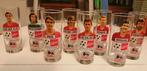 8 glazen Coca-Cola Wereldbeker Italië 1990,Belgische spelers, Ophalen
