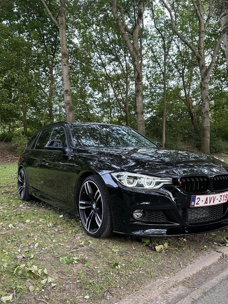 Bmw 318i F31, Auto's, BMW, Particulier, 3 Reeks, Apple Carplay, Benzine, Euro 6, Break, 5 deurs, Handgeschakeld, Zwart, Zwart