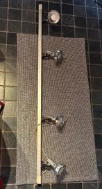 Spots op rail, Huis en Inrichting, Ophalen, Gebruikt, Metaal of Aluminium, Led