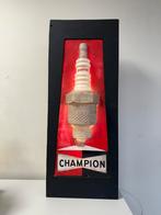 CHAMPION bougie reclame lichtbak, Verzamelen, Merken en Reclamevoorwerpen, Ophalen of Verzenden, Gebruikt, Lichtbak of (neon) lamp