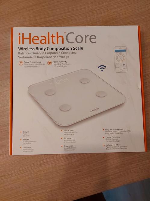 Ihealth Core Weegschaal, Elektronische apparatuur, Weegschalen, Nieuw, Digitaal, Personenweegschaal, 1 tot 500 gram, Ophalen of Verzenden