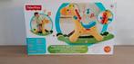Schommelgiraf Fisher Price met muziek en licht, Ophalen of Verzenden, Zo goed als nieuw