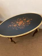 antieke marqueterie ingelegde salontafel, Antiek en Kunst, Ophalen