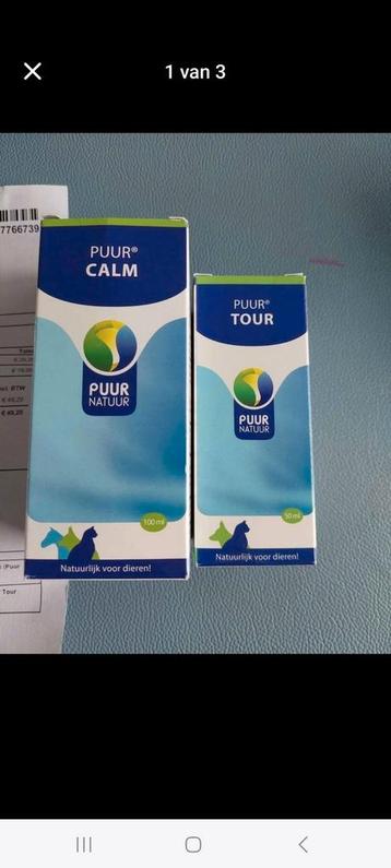 Puur Calm en Puur Tour, Dieren en Toebehoren, Ophalen of Verzenden, Nieuw