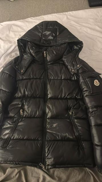 Moncler Maya, Kleding | Heren, Jassen | Winter, Ophalen, Moncler, Zwart, Nieuw