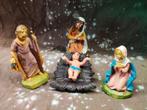 Vintage kerststal met kerststal, Ophalen
