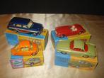 CORGI TOYS Lot 3 de 4 Anciennes Voitures + Boîtes, Corgi, Utilisé, Voiture, Enlèvement ou Envoi