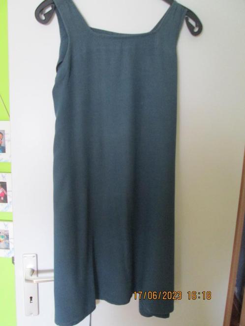 Robe bleue « Vanille » T : L                    ., Kleding | Dames, Jurken, Gedragen, Maat 42/44 (L), Blauw, Knielengte, Ophalen of Verzenden