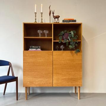 - Vintage wandkast, eiken, Deens - beschikbaar voor biedingen